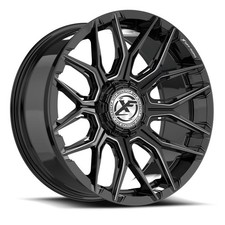 Xf Off-road Xf-246 20x9 6x135 0 Gloss Black Milled Wheel Rim Fits Expedition Xf Off-road Xf-246 20x9 6x135 0 Gloss Black Milled Wheel Rim Fits Expedition