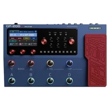 Valeton GP-200X Multi-Effects Pedal: Expression, FX Loop, MIDI I/O, Amp...