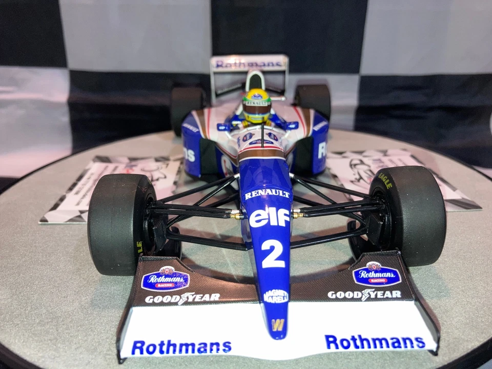 1:18 MINICHAMPS 540943832 Ayrton Senna Williams FW16 #2 San Marino Gp 1994 - Immagine 2 di 4