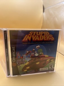 SEGA - DC★STUPID INVADERS 海外版★箱付・説明書付・ソフト付 Stupid Invaders | eBay