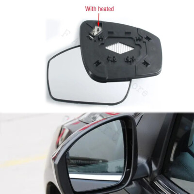 1 Pair For Nissan Tiida 2011-2014 new Rearview mirror lenses fittings heated