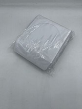 100 CD DVD White Paper Sleeves with Flap Clear Window, Ship From USA