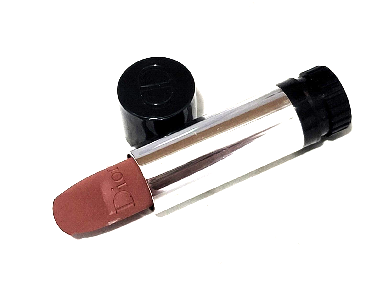 Dior Rouge Dior Lipstick 300 Nude Style Velvet Refill Full Size NWOB-image