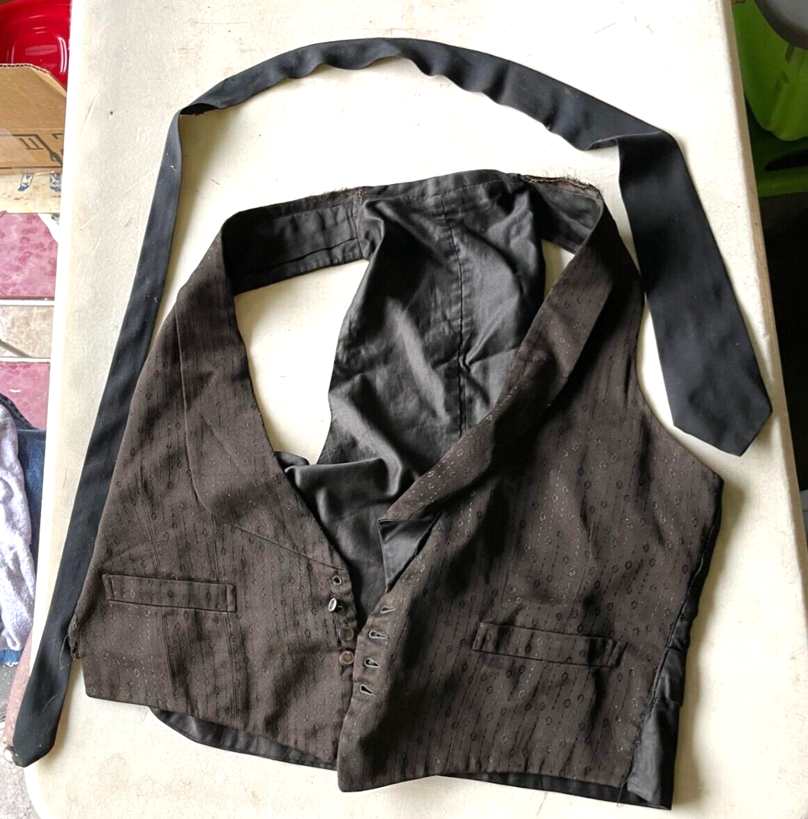 Vest and Tie Formal, Halloween Costume Cosplay  Dress Up Men's Fashion Display-image