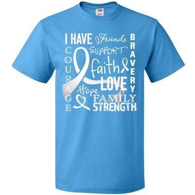 Inktastic I Have... Inspirational Words For Those Battling Lung Cancer T-Shirt
