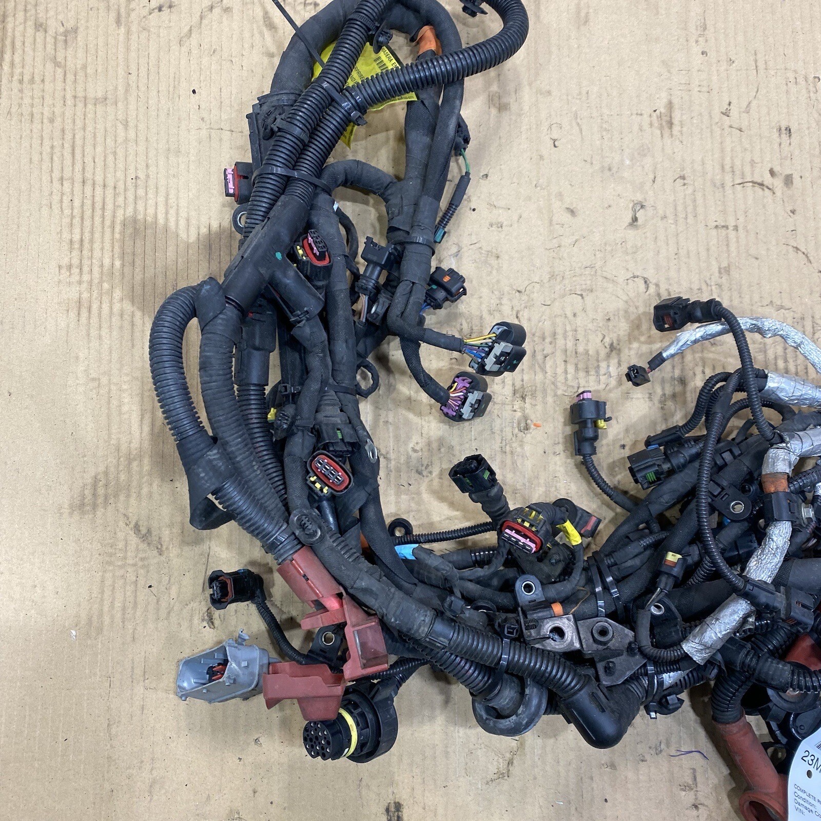 2015 Maserati Ghibli 3.0L S Q4 COUPE ENGINE WIRE HARNESS