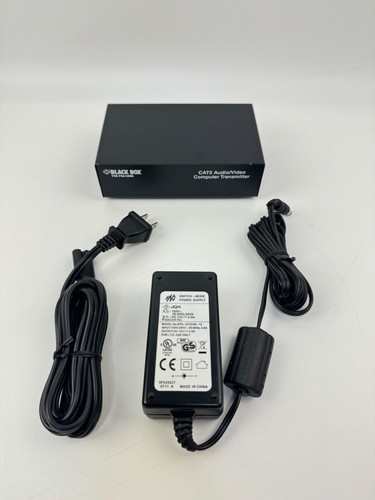 BLACK BOX CAT5 Audio/Video Computer Transmitter AC165A