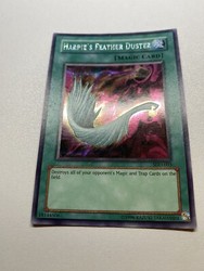 Yu-Gi-Oh! Harpie's Feather Duster SDD-003 Promo Secret Rare