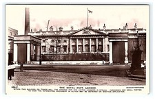The Royal Mint London England Vintage Postcard 1928 RPPC  Real Photo        0263