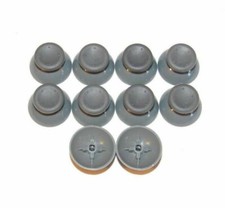 10PCS Microsoft Xbox 360 Joysticks Gray Replacement Thumb Sticks Analog USA