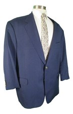 Coppley 1883 Mens Blue 2 Btn Loro Piana S130s Rich Sport Coat 52R Canada