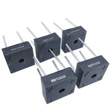 US Stock 5pcs 10A 1000V Metal Case Bridge Rectifier KBPC1010