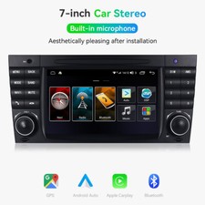 Carplay F&uuml;r Mercedes Benz C Klasse W203 CLK W209 Autoradio Android 13 GPS DAB+