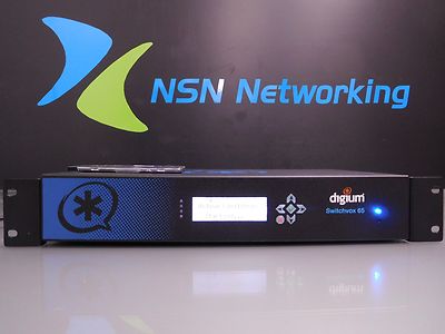 Digium Switchvox 65 AA65 Asterisk VoIP System 2AS65001LF-A4 w/ Wildcard TDM410 
