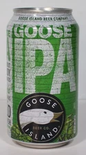 Goose IPA 12 Ounce Beer Can Goose Island Beer Company Chicago IL & Other Cities