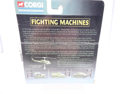 USED Corgi CS90079 , Fighting Machines M4 Sherman Tank 7th Armoured Division - Picture 4 of 4