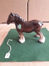 Vintage Melba Ware Brown Shire Horse