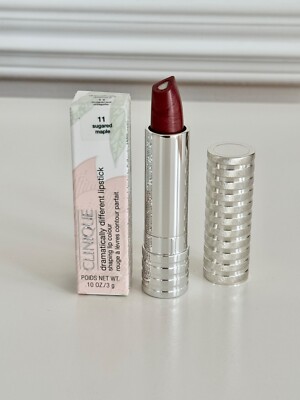 NIB Clinique Dramatically Different Lipstick SUGARED MAPLE 11