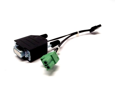 Edwards Profibus Module DB9 to 2 Pin to Molex 4 Pin Connector Set