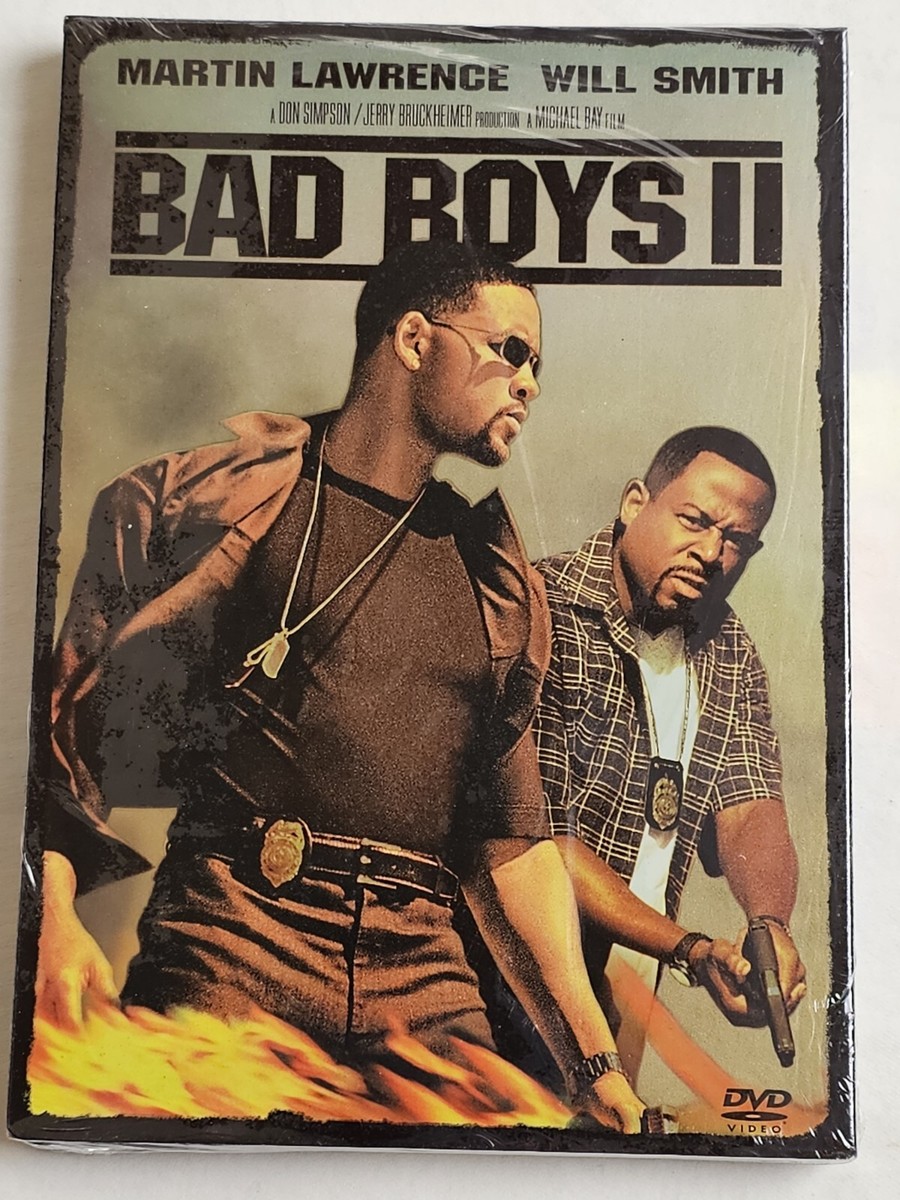 Bad Boys II (DVD, 2-Disc Set)-Brand New/Sealed-Martin