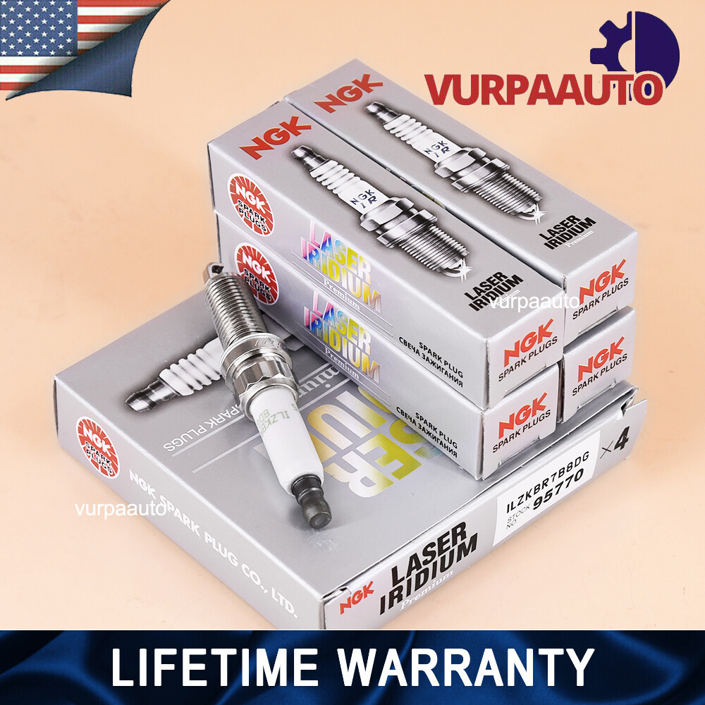 NEW 4PCS Iridium ILZKBR7B8DG NGK Spark Plugs For Mini Cooper Countryman Paceman