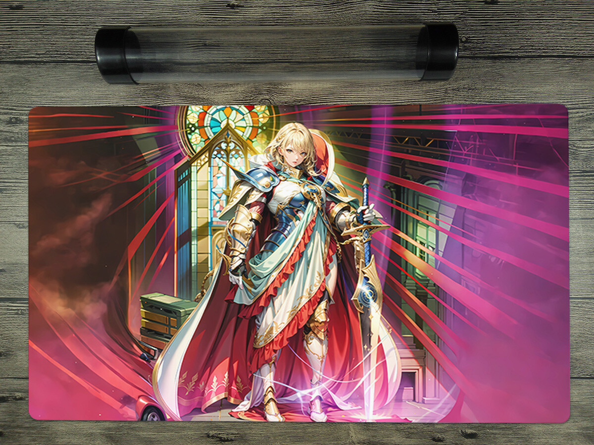 Ygomat Gimmick Puppet of Leo Trading Card Game Playmat Mat Free