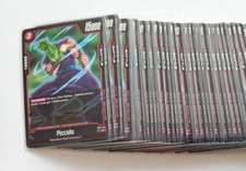 DRAGON BALL SUPER CARD GAME PICCOLO - LOT OF 53 CARDS