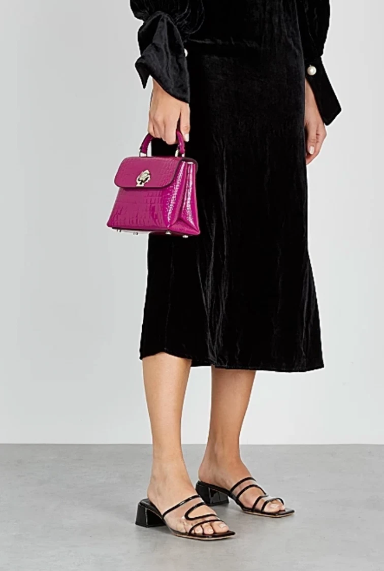 Kate spade romy croc new arrivals
