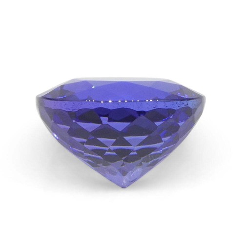 4.13ct Round Violet Blue Tanzanite from Tanzania - Picture 11 of 15