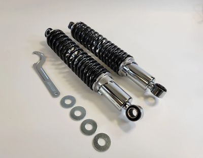 Ikon Basix 320mm Shock Absorbers for Moto Guzzi 850 T, T3, LeMans
