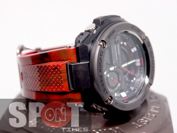 G-SHOCK CASIO GST-410 赤ラバー G-SHOCK G-STEEL GST-410-4AJF 赤 G