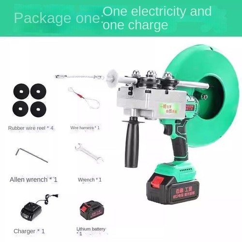 Thread Threading Machine, Fully Automatic Electrician, Universal li-ion battery - Picture 7 of 9