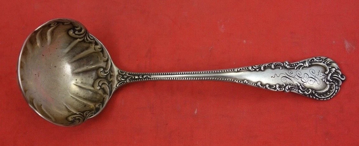 Cromwell by Durgin Sterling Silver Sauce Ladle fancy bowl 6"