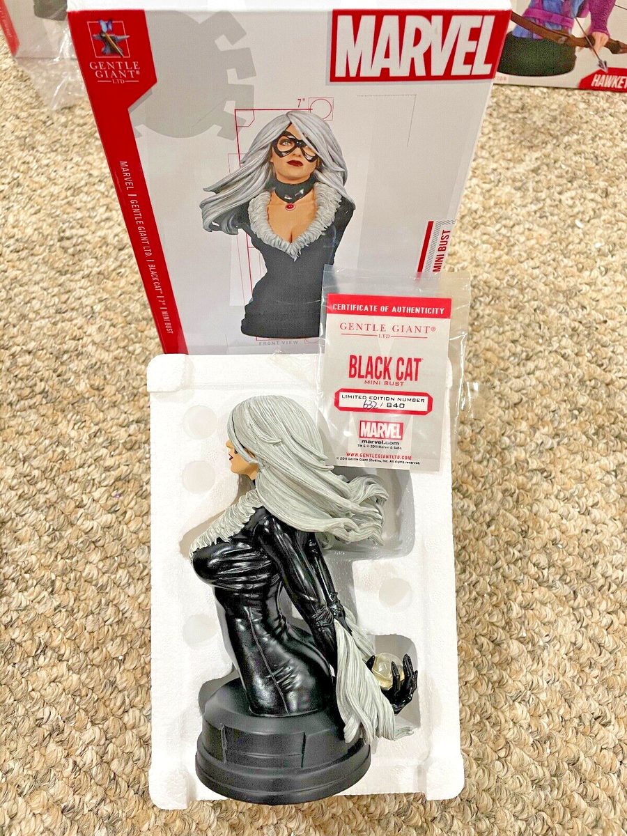 Gentle Giant Marvel Black Cat Mini Bust 1/6 Scale limited to