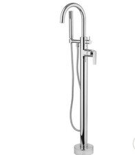 Fortis 60136000CPC VITRINA - SINGLE HANDLE FLOOR MOUNT TUB FILLER TRIM READ