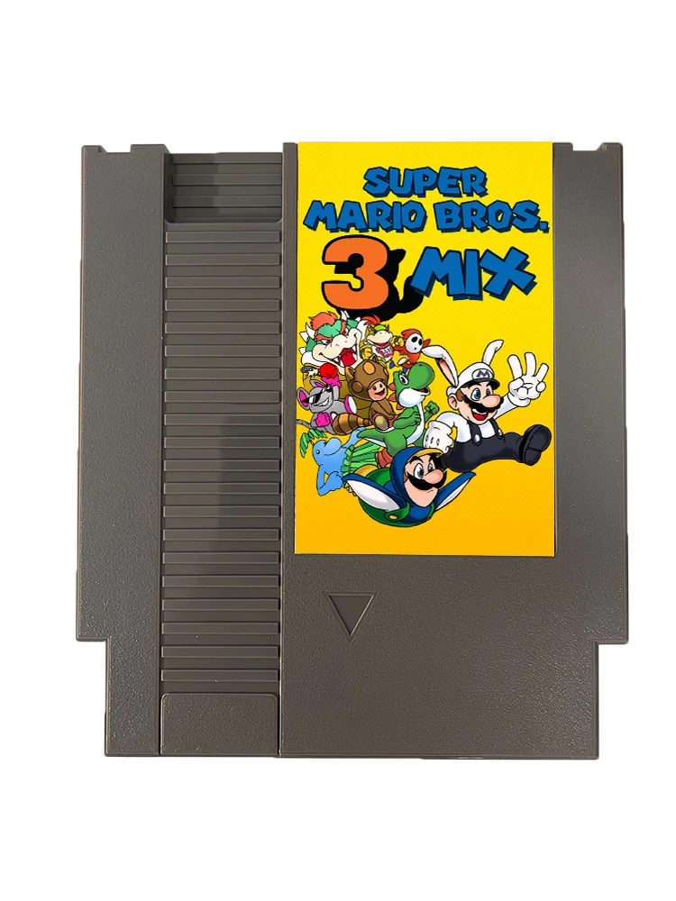 🍄 Super Mario 3Mix – NES 8-Bit Game Cartridge