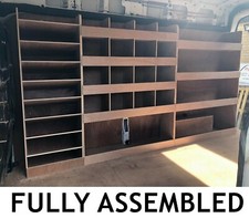 Peugeot Boxer Van Shelving Racking LWB L3 Plywood System Case Storage Unit