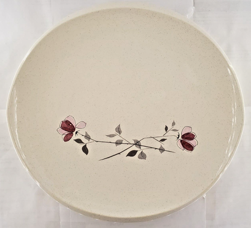 Vintage Franciscan Duet Earthenware Serving Platter Dish 13.5" Dinnerware Flower - Picture 2 of 24