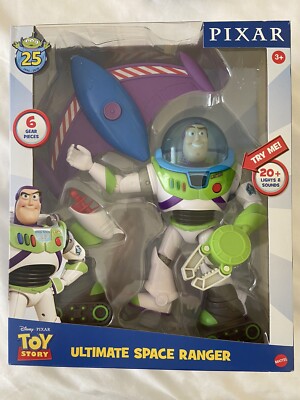 DISNEY PIXAR Toy Story TALKING BUZZ LIGHTYEAR Ultimate Space