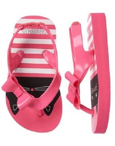 toddler girl size 8 flip flops