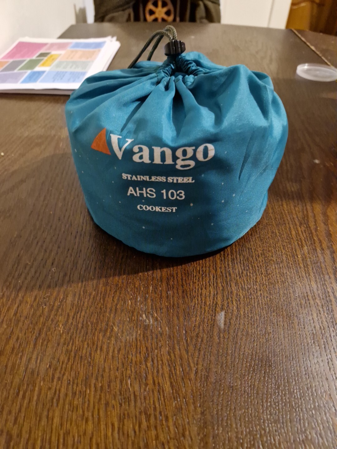 Vango Stainless Steel Stacking Cooking Kit Pots, Camping, Pans, Lids