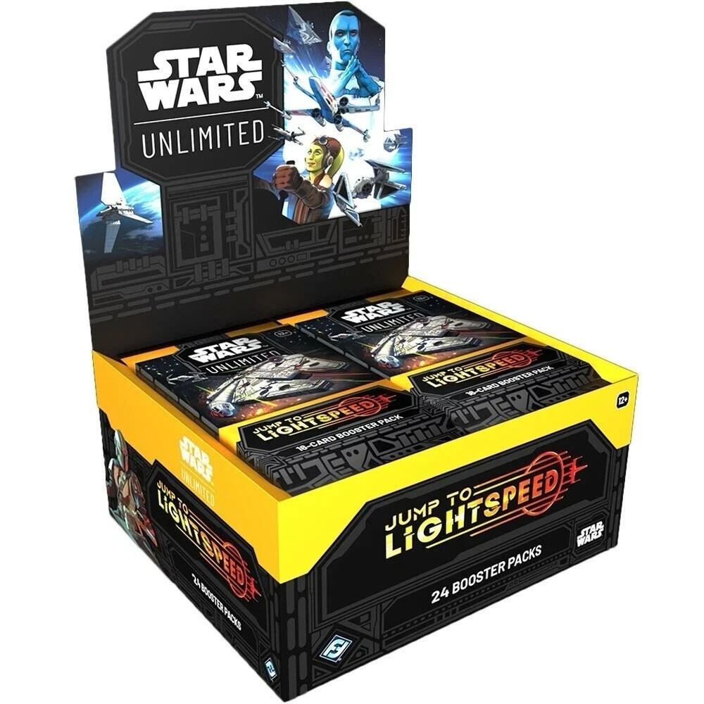 SWU TCG Star Wars Unlimited Jump to Lightspeed Factory Sealed Booster Box