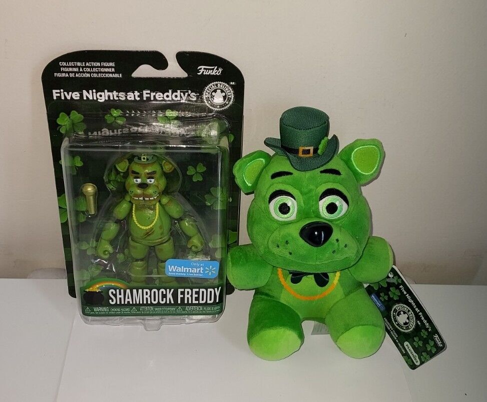 Action Figure: Five Nights at Freddy's - Shamrock Freddy (Walmart  Exclusive) 