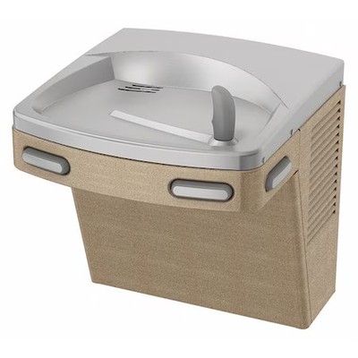 Oasis Pg8ac On-Wall Single Drinking Fountain, 1 Level, 18 5/8 In D, 21 In H, 17