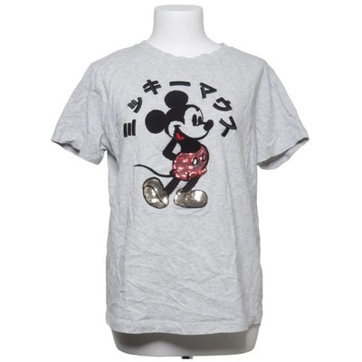 Mango x Disney, T-shirt, Größe: L, Grau, Print, Damen #wZr
