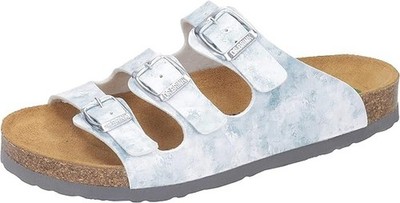 Dr. Brinkmann 700128-55 Blau/Weiß Gr. 37 Damen Pantoletten UVP: 39,95  (5883)