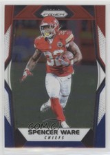 2017 Panini Prizm Red White & Blue Prizm Spencer Ware #147 p6d