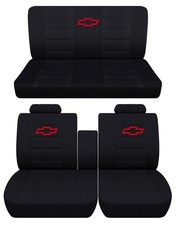 Fits 1977 To 1988 Chevy Monte Carlo 2door Front 40-60 Split And Rear Seat Covers Fits 1977 To 1988 Chevy Monte Carlo 2door Front 40-60 Split And Rear Seat Covers