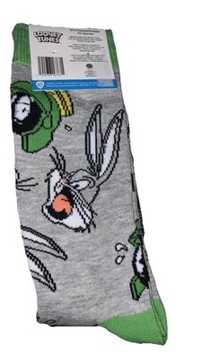 Hyp Looney Tunes Bugs Bunny Crew Socks 2 Pairs New NWT 6-12