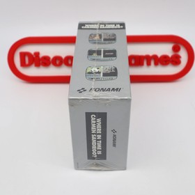 NES Nintendo WHERE IN TIME IS CARMEN SANDIEGO? + PROTECTIVE CASE! NEW & Sealed